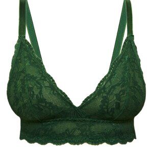 NWT Uye Surana Lacey Everyday Bralette Forest M/L
